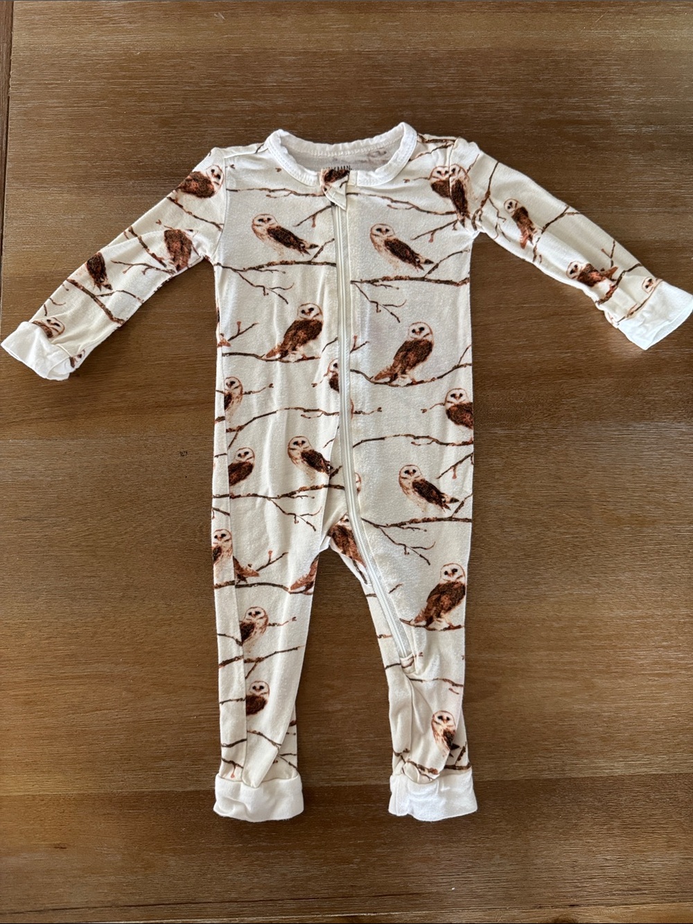 Milkbarn owl romper